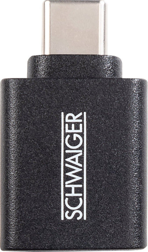 EAN 4004005011722 - Schwaiger CAU310 533 cambiador de género para cable USB Type-C USB Type-A Negro imagen 1