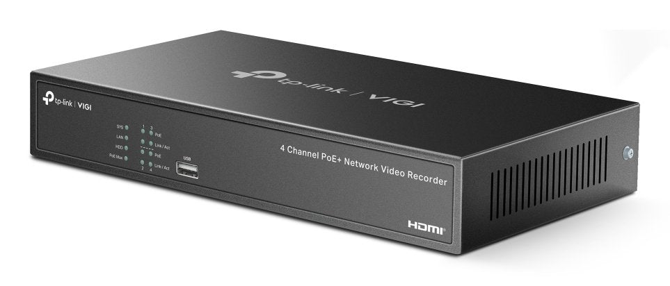 Vigi Grabador Ip Rack 01 Hdd 04 Canales Poe