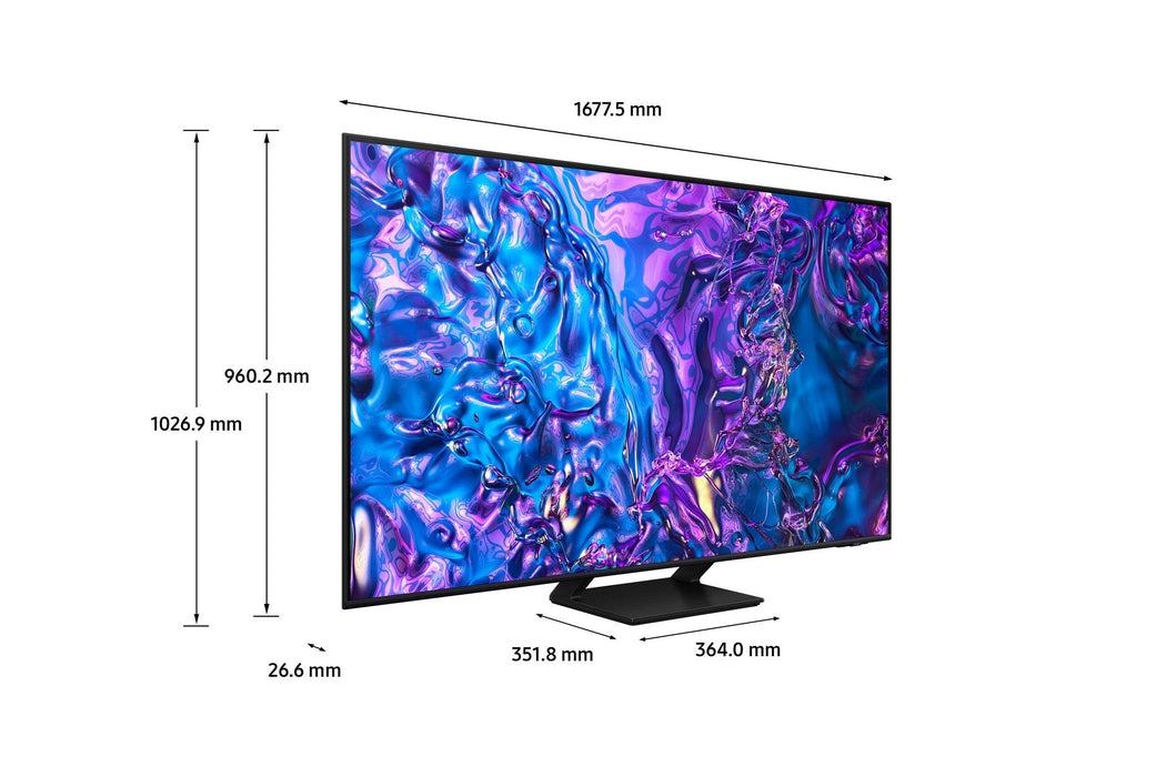 Samsung Tq75q70dat 75" Oled 4k Ultra Hd Smart Tv Wifi Negro - Televisor