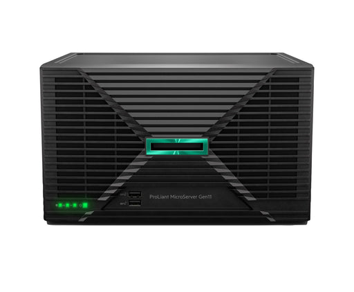 EAN 0190017743103 - HPE ProLiant MicroServer Gen11 G7400 2c 16GB-U 4LFF-NHP 1TB HDD 180W Ext PS EMEA Cmp Module Server servid imagen 1