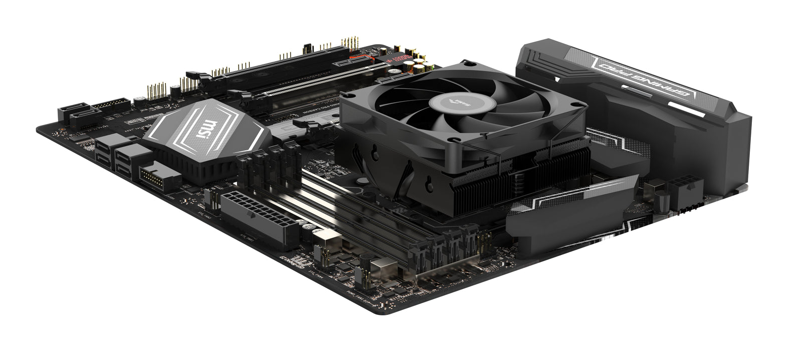 Sama U40 Cpu Lã¼fter Low Profile 90mm Retail