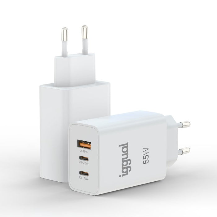 EAN 8435364320501 - iggual IGG320501 cargador de dispositivo móvil Smartphone, Teléfono móvil, Tableta Blanco Corriente alter imagen 4
