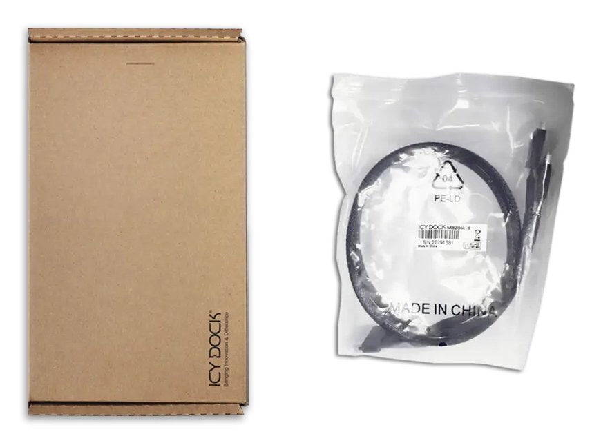 EAN 4713227445863 - Icy Dock MB206L-B cable Serial Attached SCSI (SAS) 0,5 m Negro imagen 4
