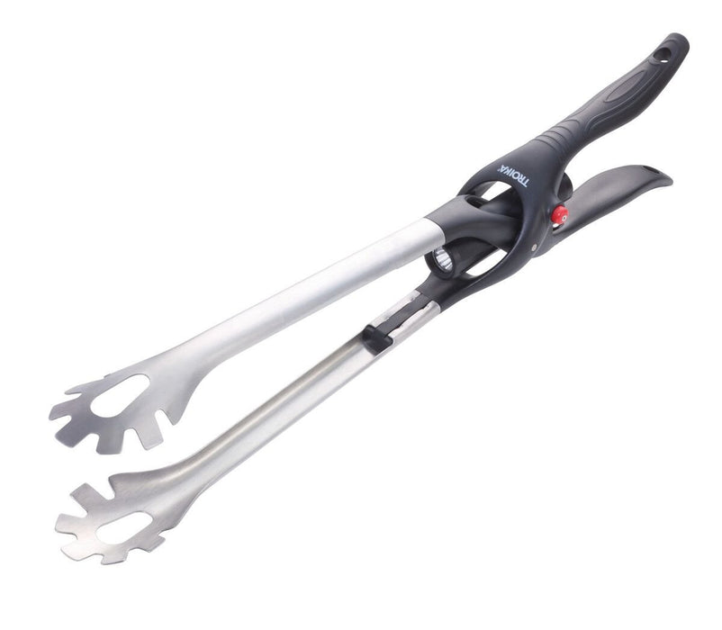 EAN 4024023021947 - TROIKA BBQ01/ST pinza de cocina 450 mm Silicona, Acero inoxidable Plástico imagen 2