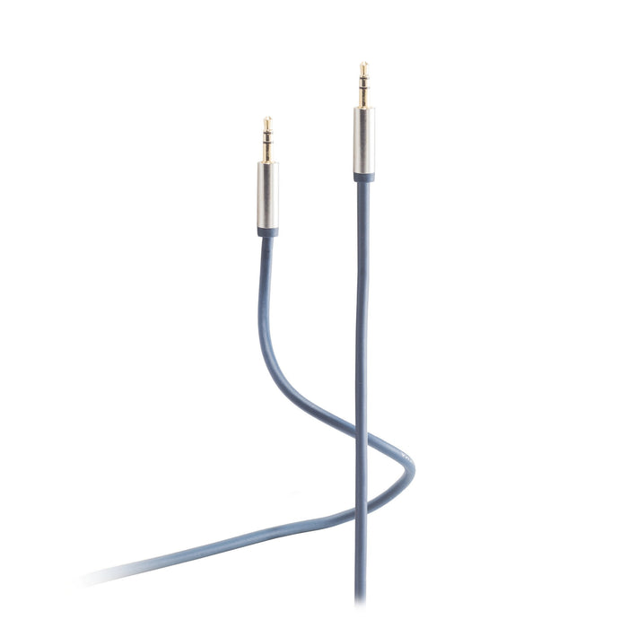 Shiverpeaks Audio Klinkencable 3,5mm, Metall Mecker 1,5m