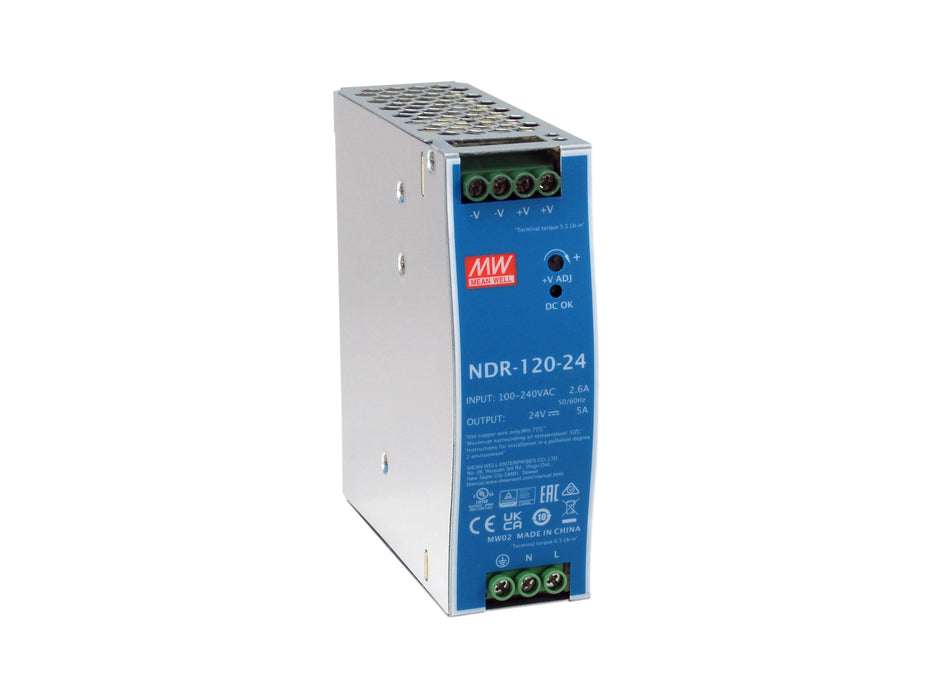 EAN 4015867236574 - LevelOne POW-2442 unidad de fuente de alimentación 120 W Azul, Plata imagen 1