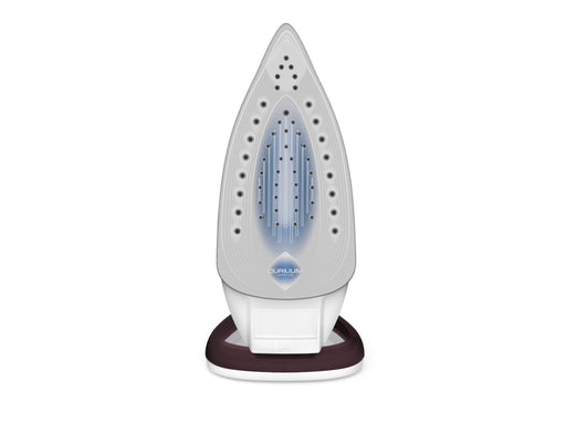 EAN 3121040075524 - Tefal EasyGliss Plus FV5714 plancha Plancha vapor-seco Suela de Durilium 2400 W Burdeos, Blanco imagen 2