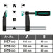EAN 4006885305908 - wolfcraft GmbH 3059000 abrazadera Abrazadera de barra 8 cm Negro, Metálico, Turquesa imagen 8
