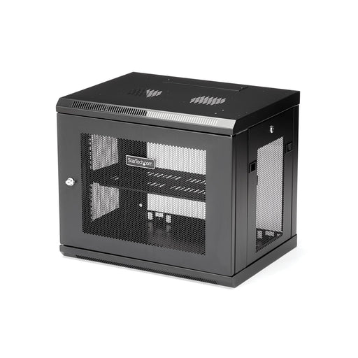 EAN 0065030868341 - StarTech.com RK9WALM armario rack Bastidor de pared Negro imagen 1