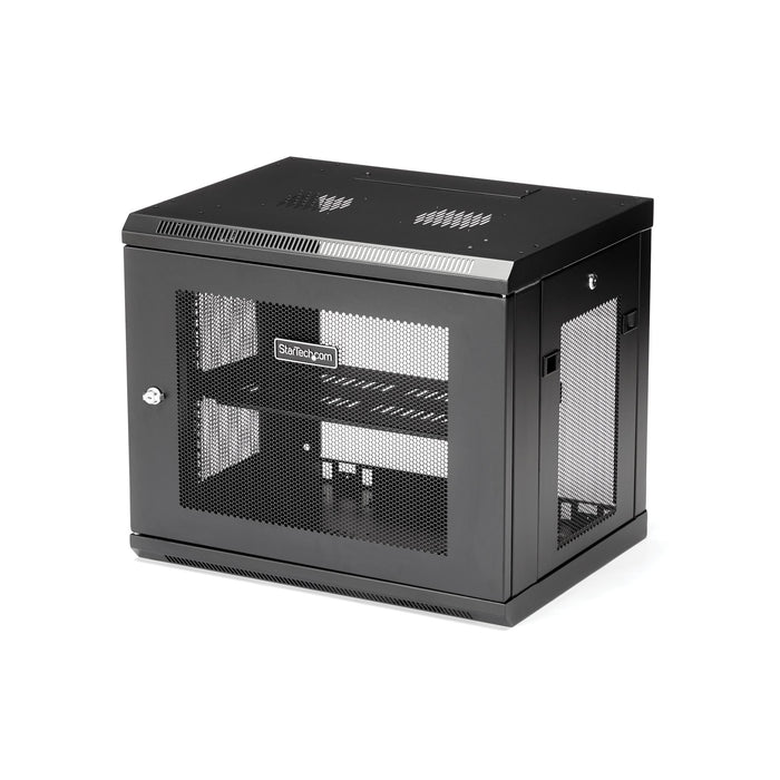 EAN 0065030868341 - StarTech.com RK9WALM armario rack Bastidor de pared Negro imagen 1