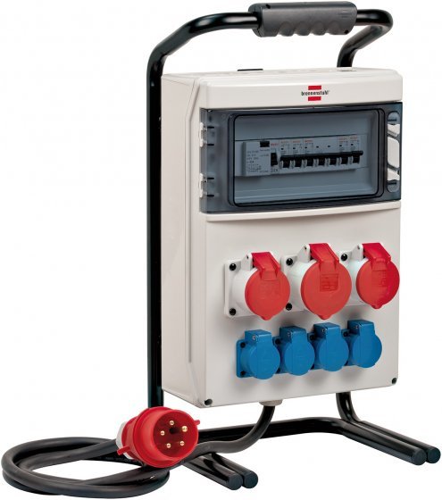 EAN 4007123673711 - Brennenstuhl 1154900021 unidad de distribución de energía (PDU) 7 salidas AC Negro, Gris imagen 1