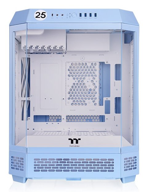 EAN 4711475645684 - Thermaltake The Tower 600 Hydrangea Blue Midi Tower Azul imagen 2