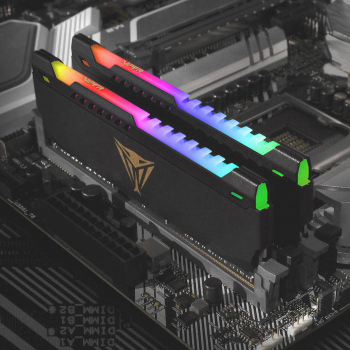EAN 0814914029862 - Patriot Memory Viper Steel RGB PVSR432G320C6K módulo de memoria 32 GB 2 x 16 GB DDR4 288-pin DIMM imagen 12