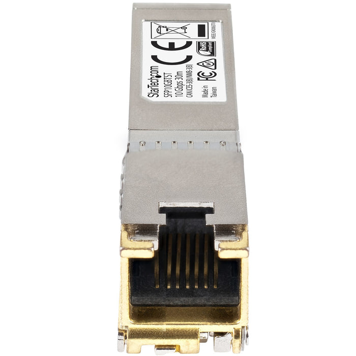 EAN 0065030880206 - StarTech.com SFP10GBTCST red modulo transceptor Cobre 10000 Mbit/s SFP+ imagen 3