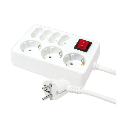 EAN 4052792031386 - LogiLink LPS210 base múltiple 5 m 7 salidas AC Blanco imagen 1