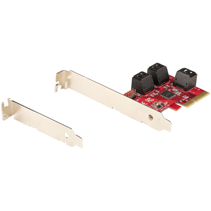 EAN 0065030895545 - StarTech.com 2P6G-PCIE-SATA-CARD tarjeta y adaptador de interfaz Interno imagen 9