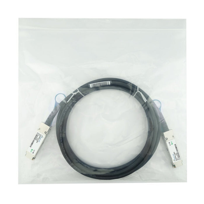 Dac-Q28-100g-3m Infiniband Cable Qsfp28 Negro (Dac-Q28-100g-3m-Bl)