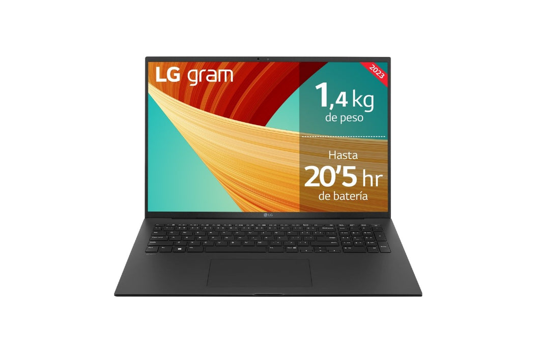 EAN 8806084196552 - LG 17Z90R Intel® Core™ i7 i7-1360P Portátil 43,2 cm (17") WQXGA 32 GB LPDDR5-SDRAM 1 TB SSD NVIDIA GeForc imagen 1