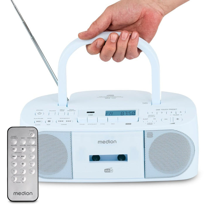 Medion® Life® Drx-1 Plus Boombox Blau