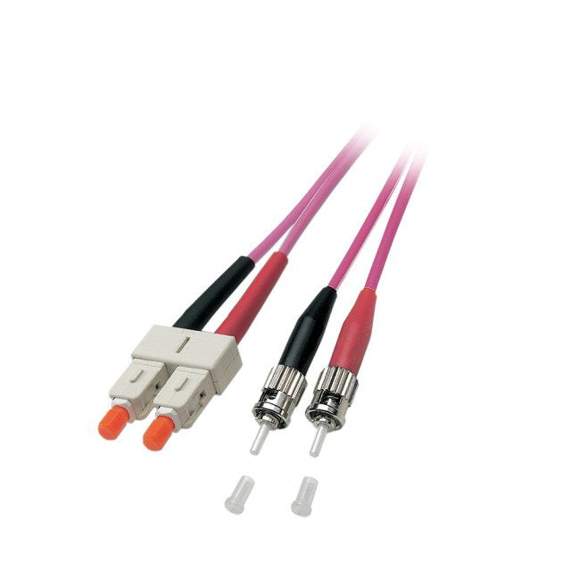 Efb Duplex Cable De Red Sc-St Om4 1m Lszh 3mm Erikaviolett
