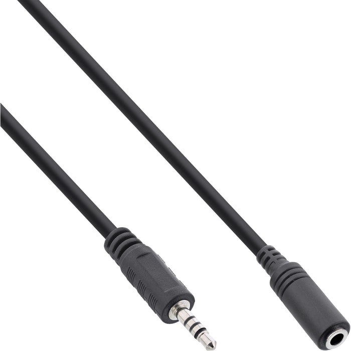 Adaptador De Audio Inline De 4 Pines De 2,5 Mm Macho A 4 Pines De 3,5 Mm Hembra De 1 M