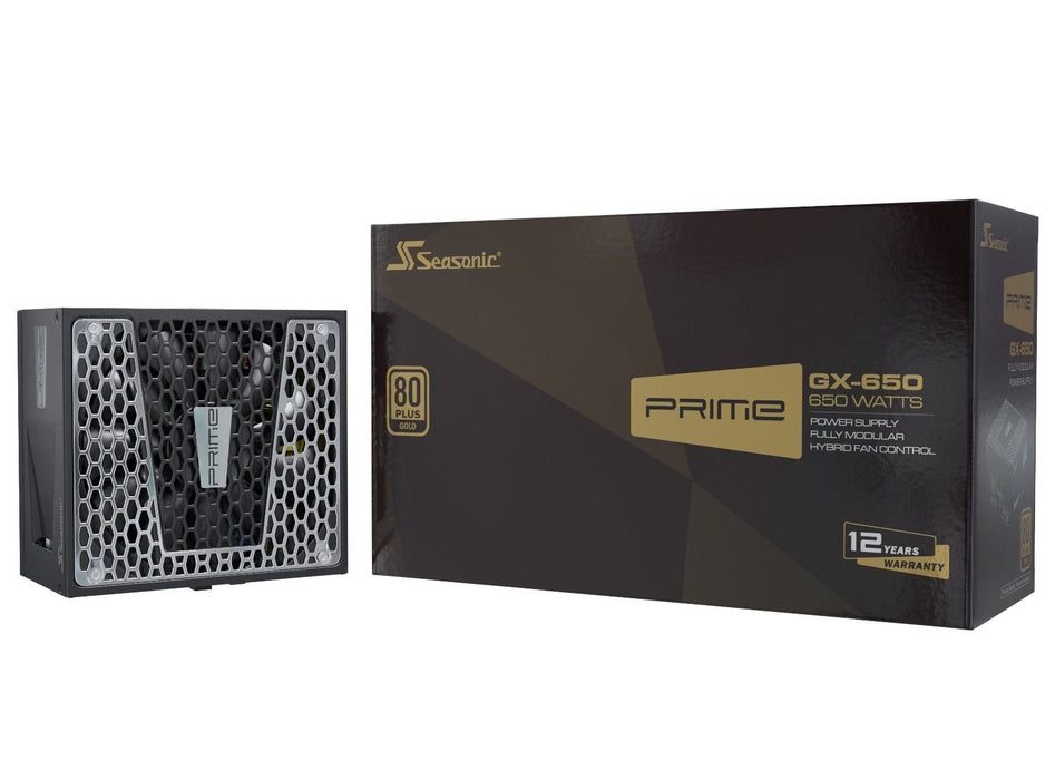 Fuente De Alimentación Seasonic 650w Prime Gx-650 (Ssr-650gd2), 80+ Gold