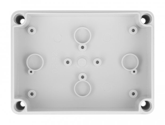 Delock Carcasa De Instalación Con Entradas De Cable 130 X 93 X 57 Mm Gris