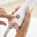 EAN 3121040085851 - Rowenta Brush Activ Ultimate Care CF9720 Cepillo de aire caliente Caliente Cobre, Blanco 2 m imagen 7