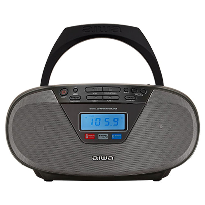 EAN 8435256898422 - Aiwa BBTU-400BK sistema estéreo portátil Analógico y digital 6 W FM Negro Reproducción MP3 imagen 1