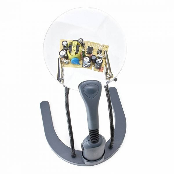 EAN 0750668010070 - Carson HelpingHands Magnifier lente de aumento y lupa 2x Gris, Transparente imagen 4