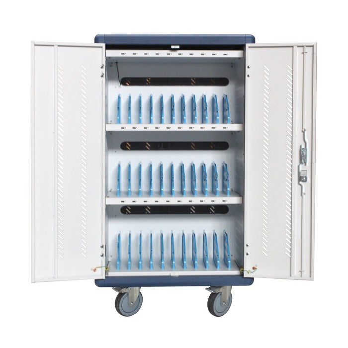 EAN 8051128108880 - Techly I-CABINET-30DUTY carrito y armario de dispositivo portátil Carro de gestión y carga para dispositi imagen 1