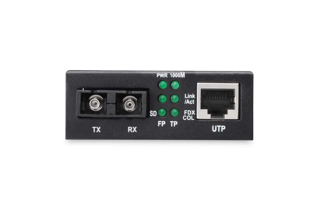 EAN 4016032293132 - Digitus DN-82121-1 convertidor de medio 1000 Mbit/s 1310 nm Monomodo Negro imagen 4