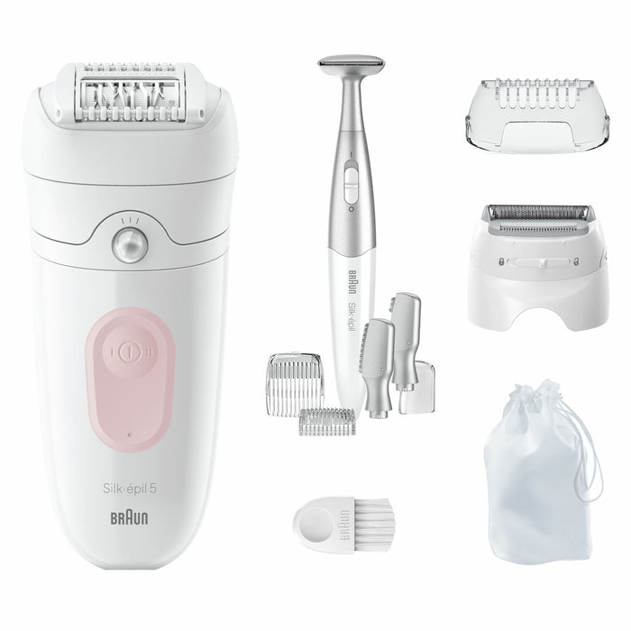 EAN 7500435225007 - Braun Silk-épil 5 5-230 28 pinzas Rosa, Blanco imagen 4