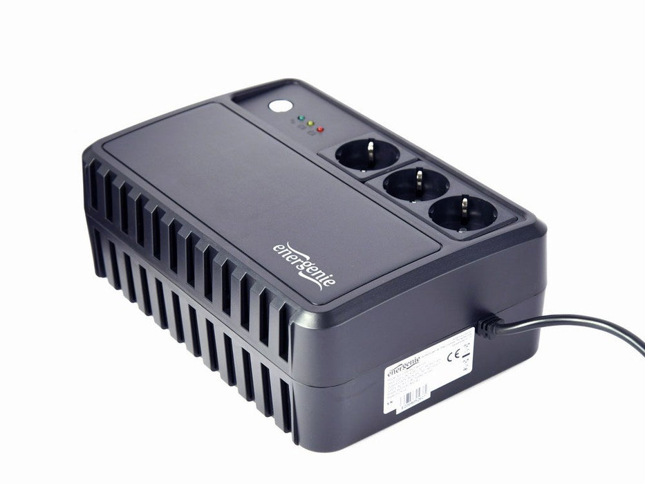 EAN 8716309126366 - Gembird EG-UPS-3SDT600-01 sistema de alimentación ininterrumpida (UPS) Línea interactiva 0,6 kVA 360 W 3  imagen 1