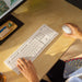 EAN 5099206092594 - Logitech 920-009824 teclado Ratón incluido Oficina RF inalámbrico QWERTY Internacional de EE.UU. Blanco imagen 3