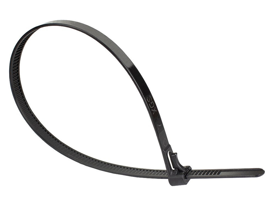 EAN 4014619708772 - Alcasa KAB-R30S74 presilla Brida reutilizable Nylon Negro 100 pieza(s) imagen 1