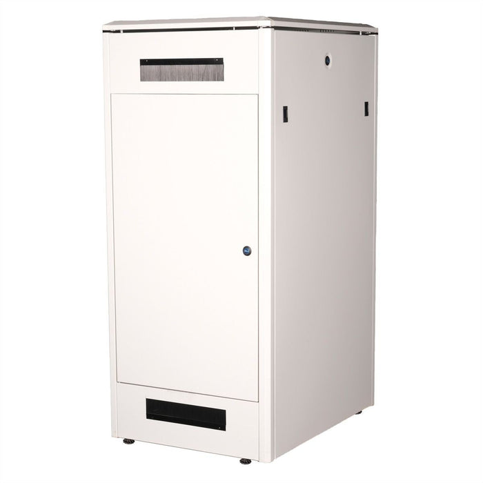 Roline 19-Zoll Netzwerkschrank Pro 26 He, 600x800 Bxt Glastr Grau