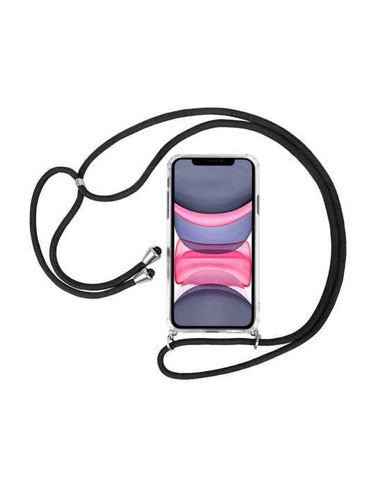 Akashi Trasera Silicona Cuerda Transparente Apple Iphone 11