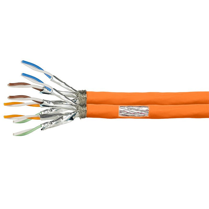 Logilink Cat.7 1000 Mhz Installation Cable 23 Awg S Ftp, 50m Duplex, Naranja