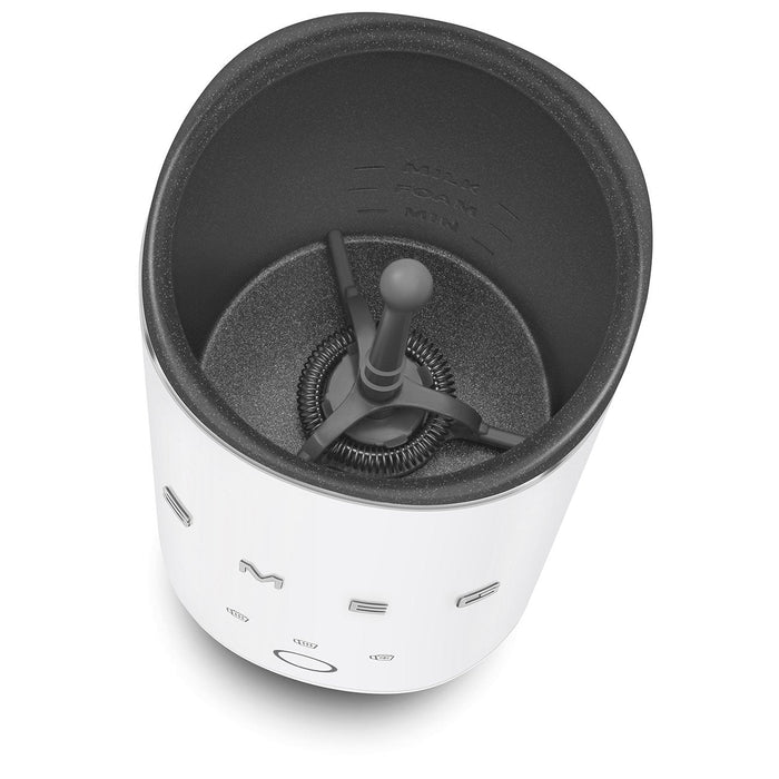 Smeg Mff02whmeu Espumador De Leche, Blanco Mate