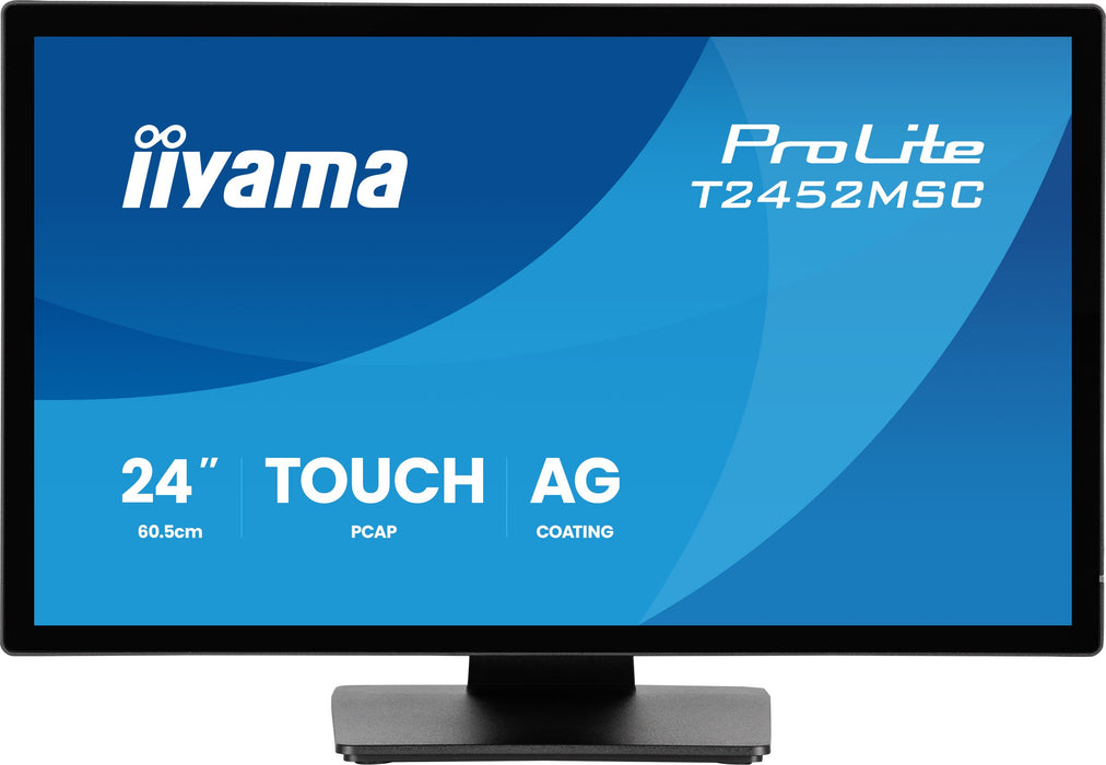 EAN 4948570127245 - iiyama ProLite T2452MSC-B2AG pantalla para PC 61 cm (24") 1920 x 1080 Pixeles Full HD LED Pantalla táctil imagen 3