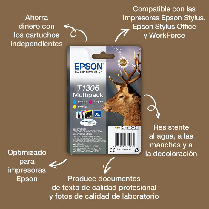 EAN 8715946624822 - Epson Stag T1303 cartucho de tinta 1 pieza(s) Original Alto rendimiento (XL) imagen 3