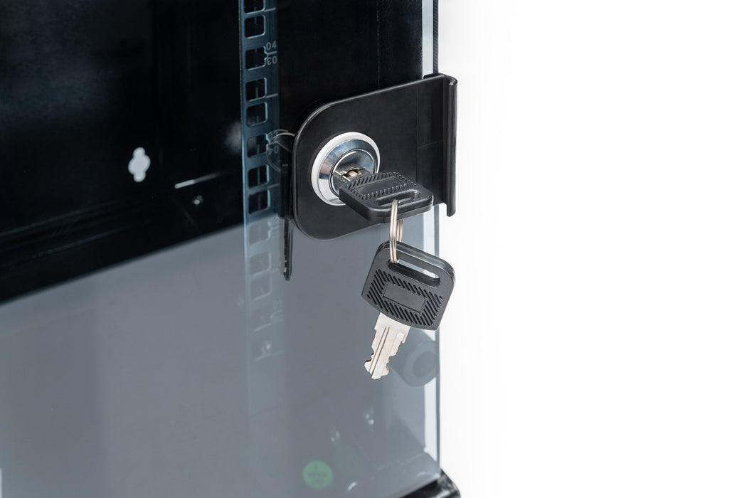 EAN 4016032466253 - Digitus DN-10-06U-B armario rack 6U Bastidor de pared Negro imagen 7
