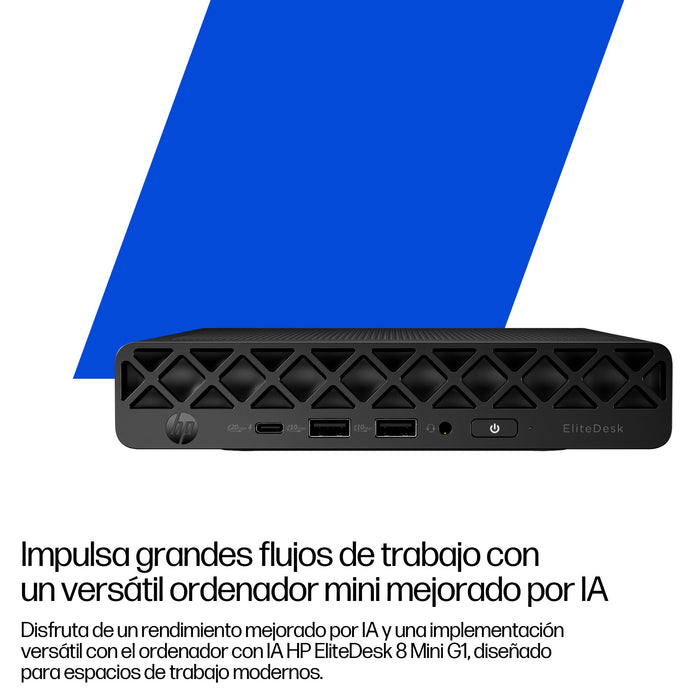 EAN 0199764842787 - HP EliteDesk 8 Mini G1i Desktop AI PC Intel Core Ultra 5 235 16 GB DDR5-SDRAM 512 GB SSD Windows 11 Pro M imagen 6