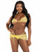 EAN 0714718570518 - Leg Avenue 81660_40306 conjunto de ropa interior y bodi Amarillo imagen 1