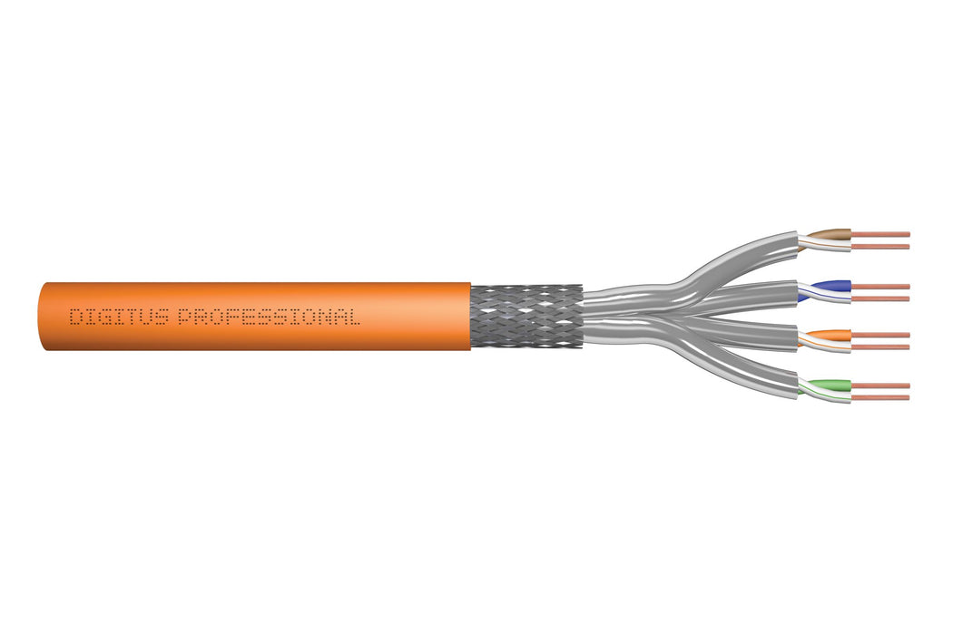EAN 4016032392101 - Digitus DK-1743-VH-1 cable de red Naranja Cat7 S/FTP (S-STP) imagen 1