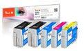 EAN 7640182381677 - Peach PI200-631 cartucho de tinta 5 pieza(s) Negro, Cian, Magenta, Amarillo imagen 1