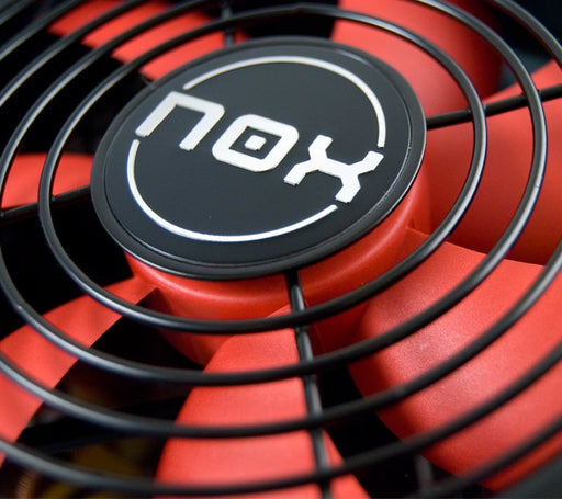 EAN 8436532161988 - NOX NXS650 unidad de fuente de alimentación 650 W 20+4 pin ATX Negro, Rojo imagen 2