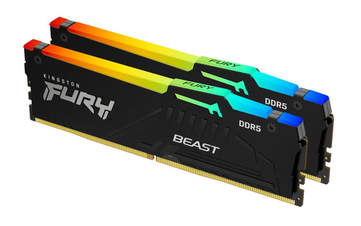 EAN 0740617343083 - Kingston Technology FURY Beast RGB módulo de memoria 2 x 32 GB 6400 MT/s 288-pin DIMM ECC imagen 1
