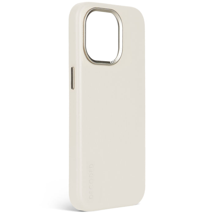 Decoded Leather Backcover For Iphone 15 Pro Clay